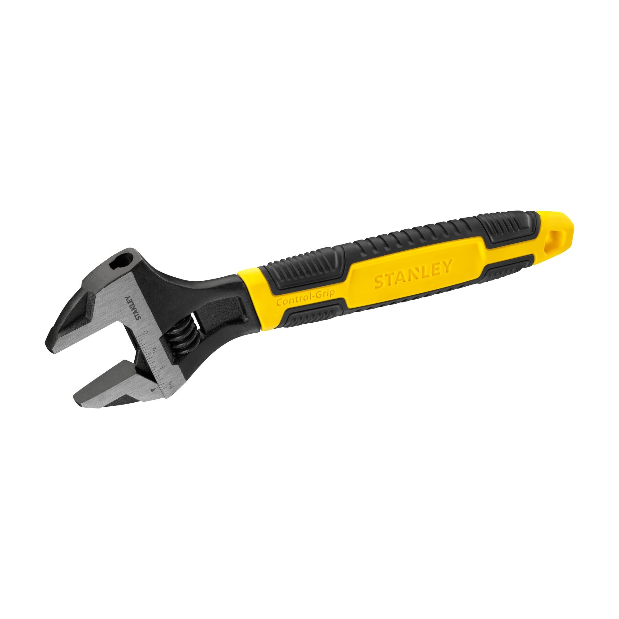 STANLEY® 12 in. (300mm) Bi-Material Adjustable Wrench