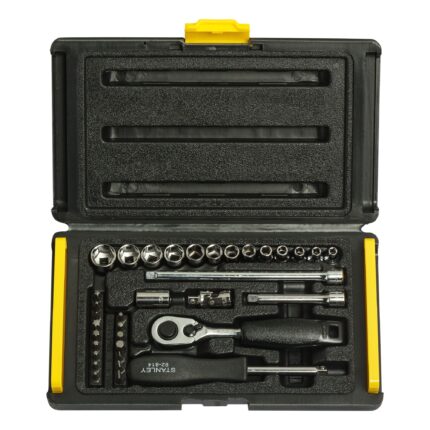 35PC1/4 SQ. DR. SOCKET SET 6PT MET
