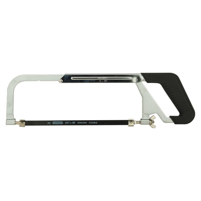 10 in. Rubber Grip Hacksaw With Adjustable Frame