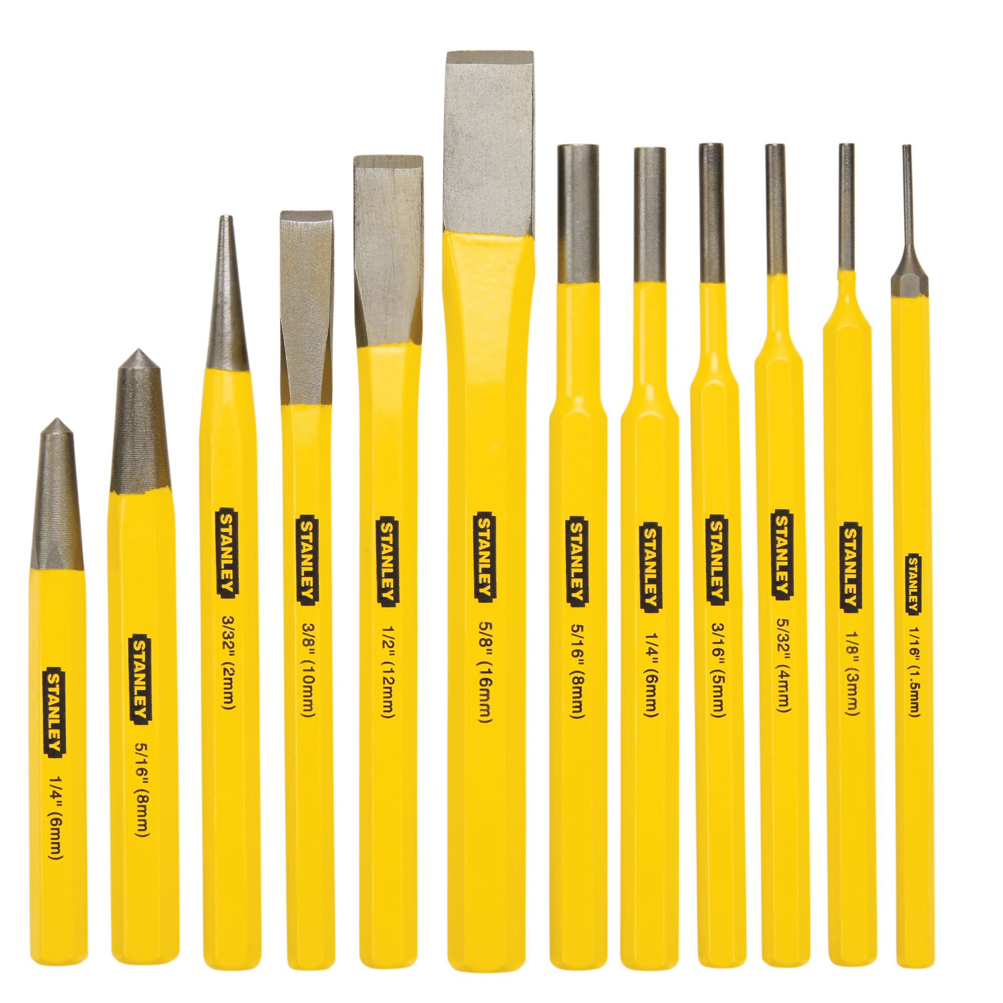 STANLEY® Punch and Cold Chisel Set (12 pc.)