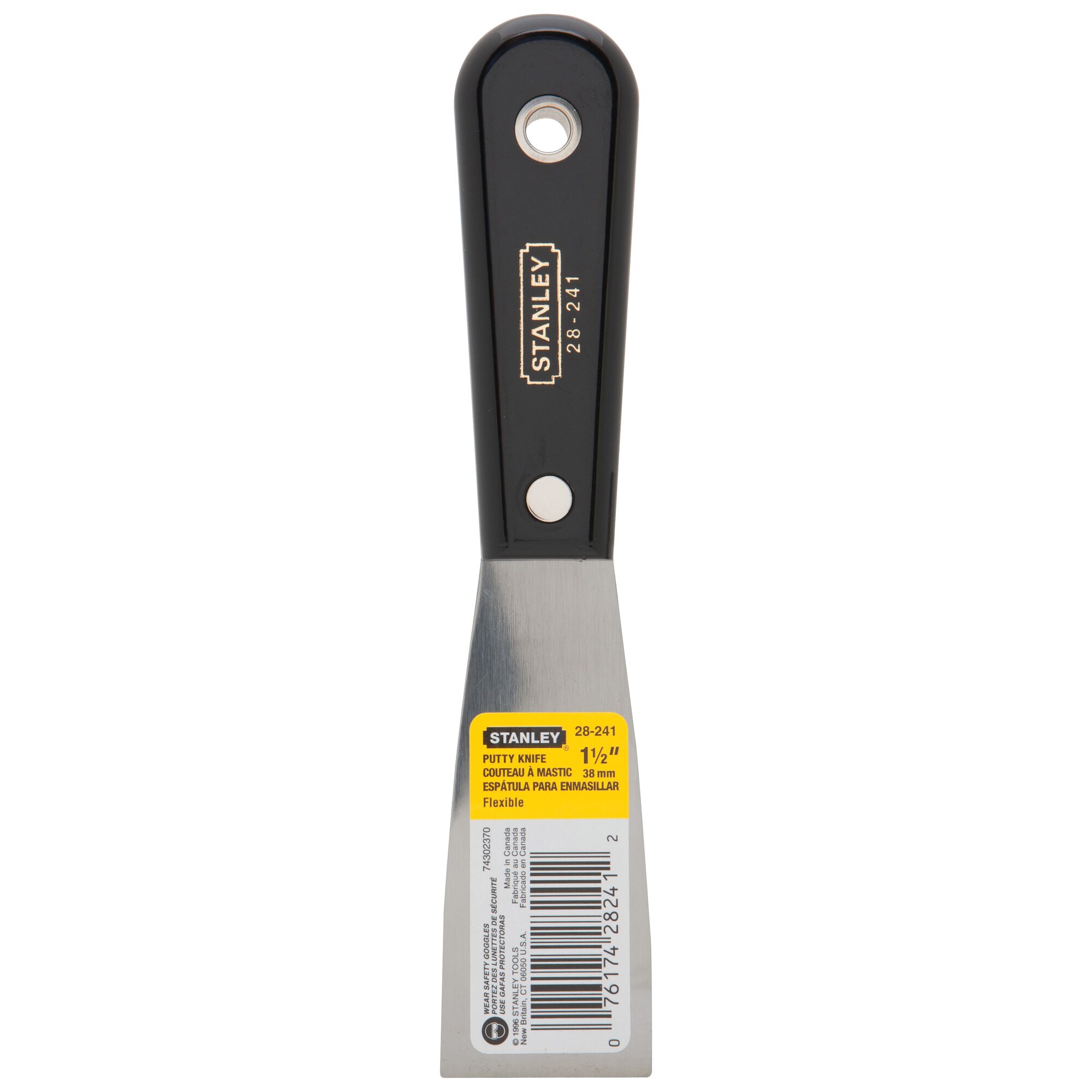 1-1/2 in. Nylon Handle Flexible Blade Putty Knife
