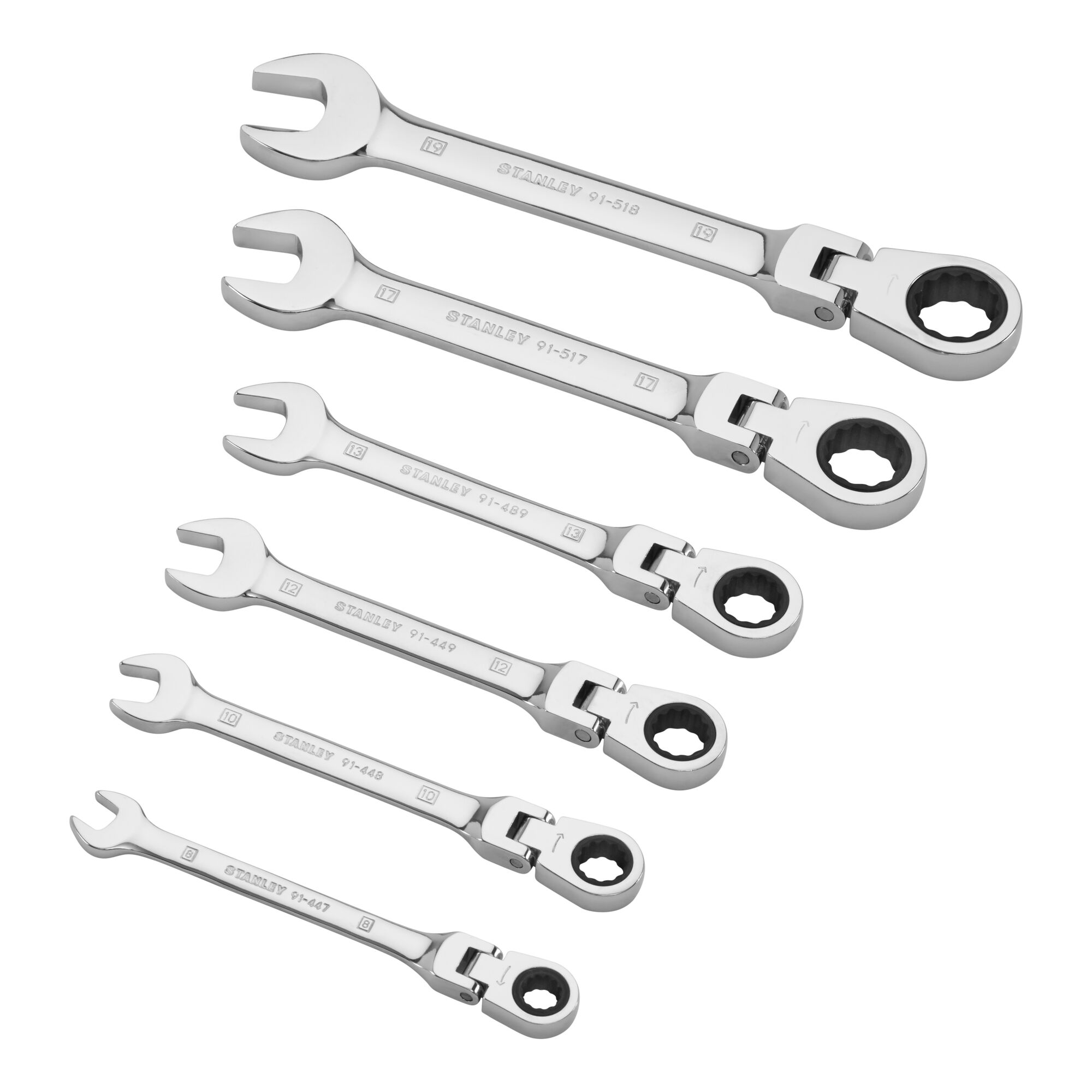 STANLEY® Articulated Accelerated Wrench Set