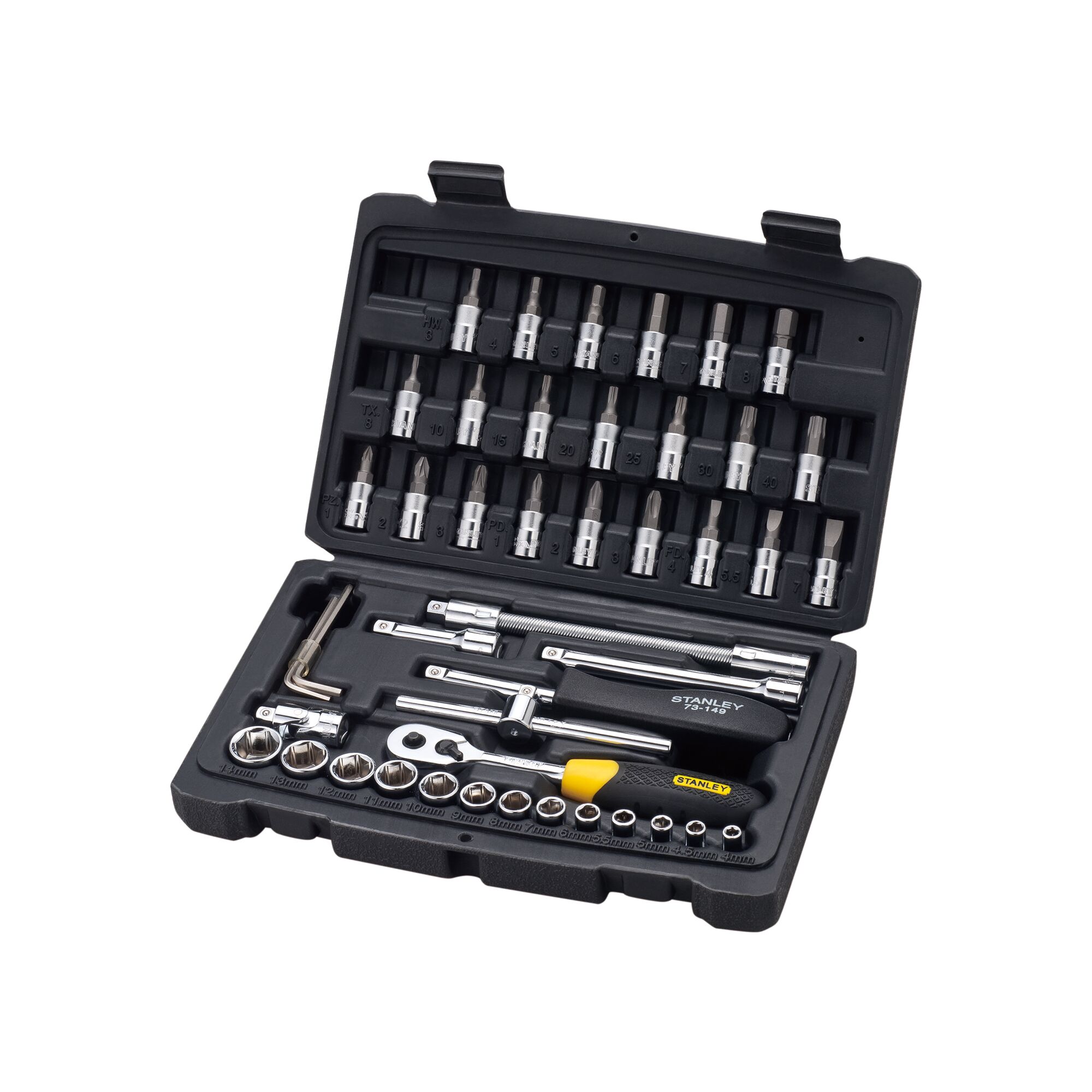 1/4 in. Sq. Dr. Socket & Bit Set (46 pc.)