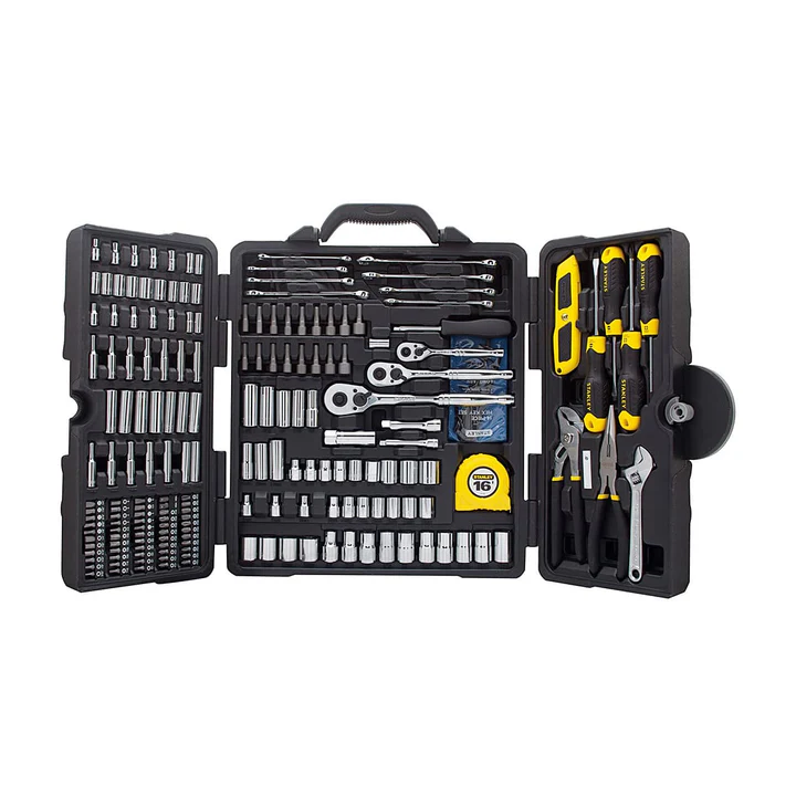 STANLEY® Mixed Tool Kit MM/SAE, 210 pc.