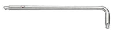 T-HANDLE BALL ENDED KEY WRENCH TX, EXTRA LONG T50
