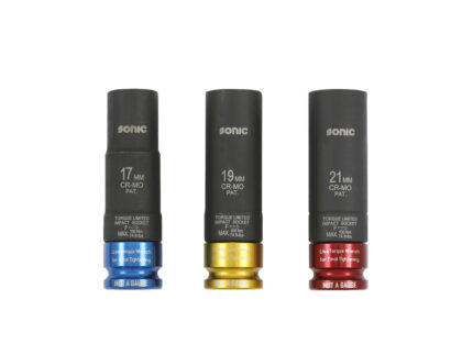 TORQUE IMPACT SOCKET SET 1/2" , 3 PCS.