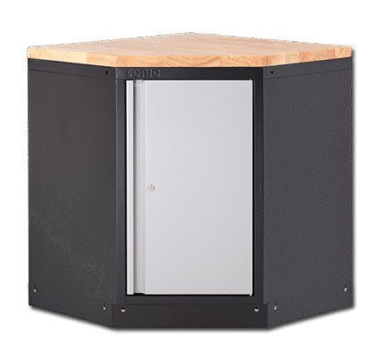 SONIC MSS 35" CORNER CLOSET WITH WOODEN TOP BLADE