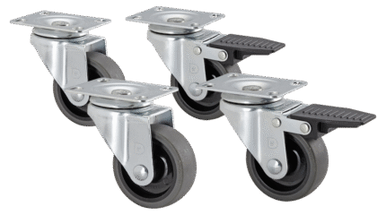 CASTER SET FOR SONIC MSS 26" 47451 4-PCS