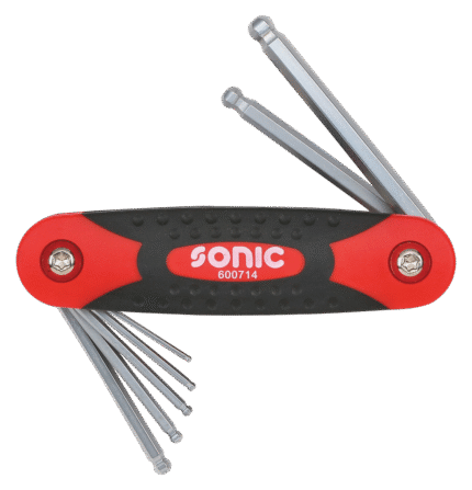 HEX BALL KEY SET (FOLDING) 7-PCS