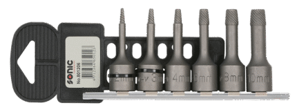 3/8" DRIVE BOLT TWISTER SOCKET SET, 6-PCS
