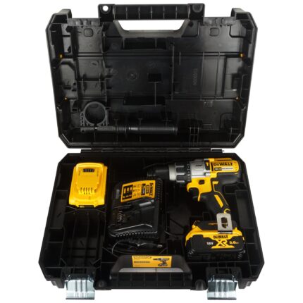 18V XR Brushless Premium Hammer Drill Driver - 2 X 5Ah Batteries