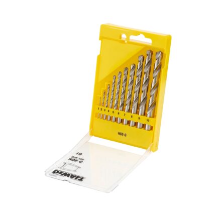 HSS-G Metal Drill Bit Set (10 Pcs)