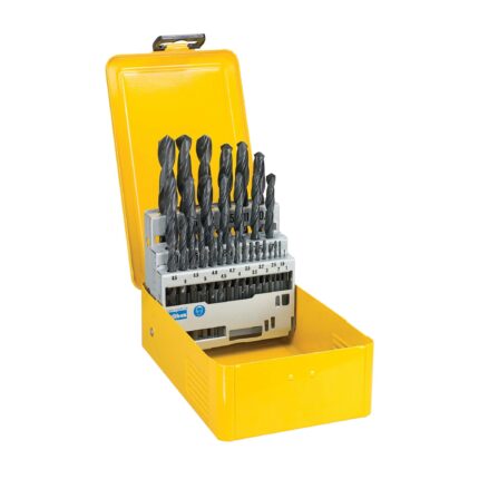 HSS-R Black Oxide Metal Drill Bit Set (29 Pcs)