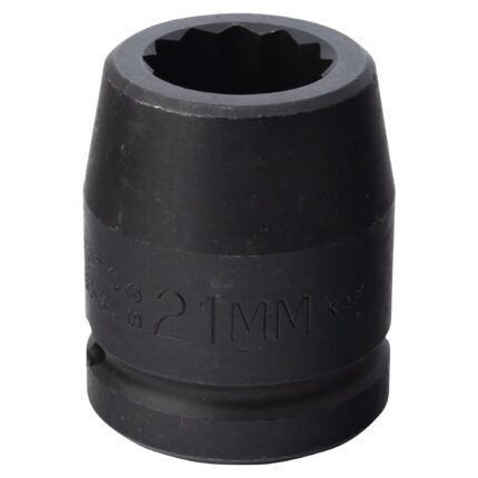 3/4 in. Drive 21mm 12-Point Impact Socket