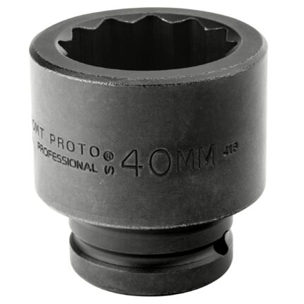 3/4 in. Drive 40mm 12-Point Impact Socket