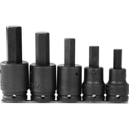 PROTO® 3/4 in. Drive Impact Hex Bit Set (5 pc.)