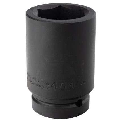 1 in. Drive 46mm 6-Point Deep Impact Socket