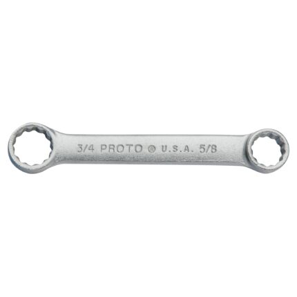 5/8 in. x 3/4 in. 12-Point Satin Short Double Box Wrench