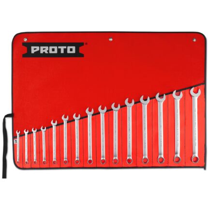 12-Point Satin Metric Combination Wrench Set (15 pc.)