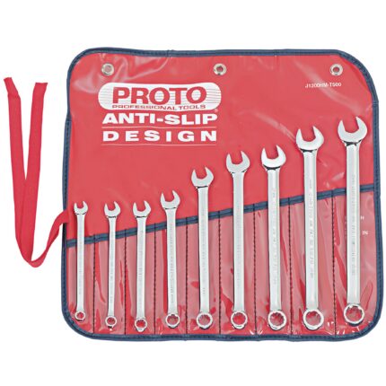 12-Point Full Polish Metric Combination Wrench (9 pc.)