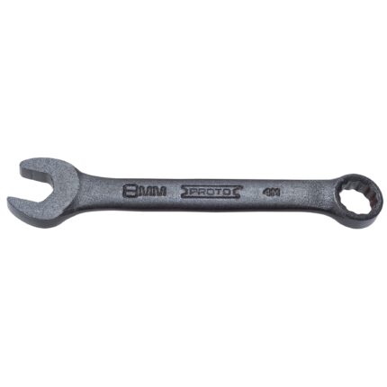 8mm 12-Point Black Oxide Short Combination Wrench