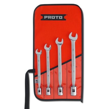PROTO® Flex-Head 12-Point Wrench Set (4 pc.)
