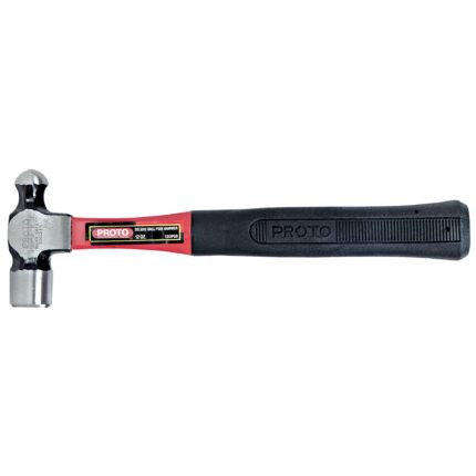 12 oz. Ball Pein Hammer With Industrial Fiberglass Handle