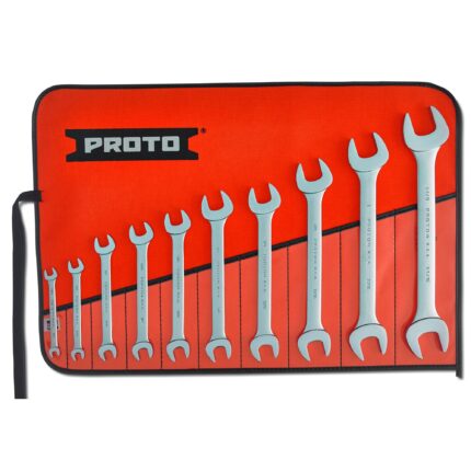 PROTO® Satin Open-End Wrench Set (10 pc.)