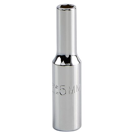 1/4 in. Drive 5mm 6-Point Deep Socket