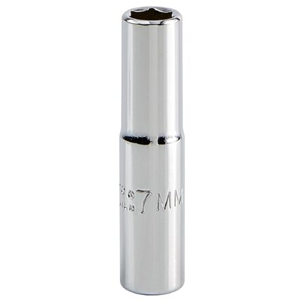 1/4 in. Drive 7mm 6-Point Deep Socket