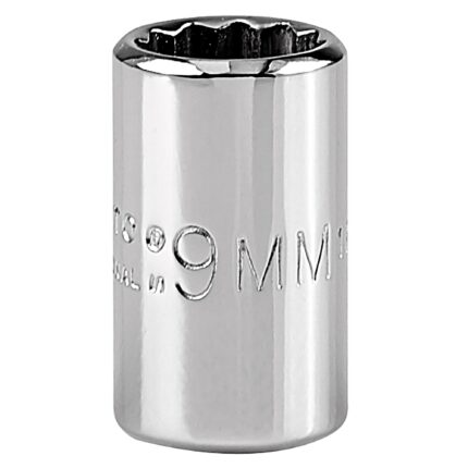 1/4 in. Drive 9mm 12-Point Socket