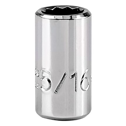 1/4 in. Drive 5/16 in. 12-Point Socket
