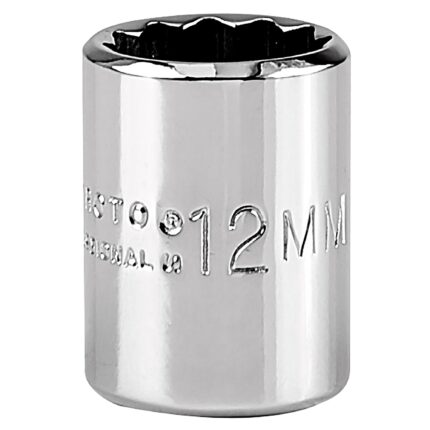 1/4 in. Drive 12mm 12-Point Socket