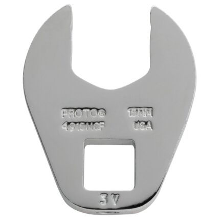 3/8 in. Drive 15mm Open End Crowfoot Wrench