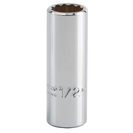 3/8 in. Drive 1/2 in. 12-Point Deep Socket