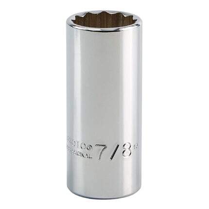 3/8 in. Drive 7/8 in. 12-Point Deep Socket