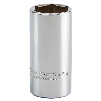 3/8 in. Drive 1 in. 6-Point Deep Socket