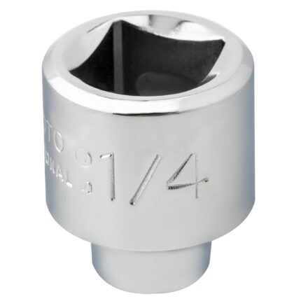 3/8 in. Drive 1/4 in. 6-Point Super Short Socket