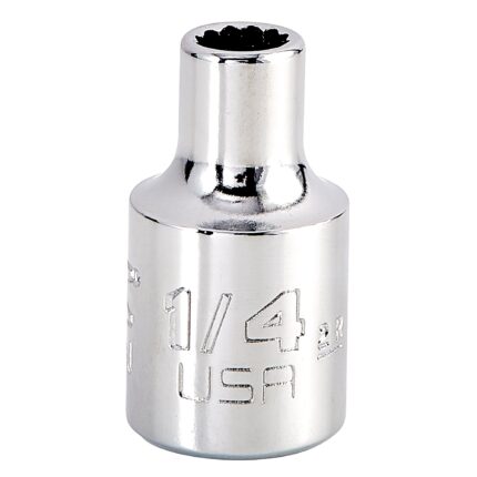 3/8 in. Drive 1/4 in. 12-Point Intermediate Socket