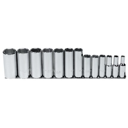 3/8 in. Drive 6-Point Deep Socket Set (13 pc.)