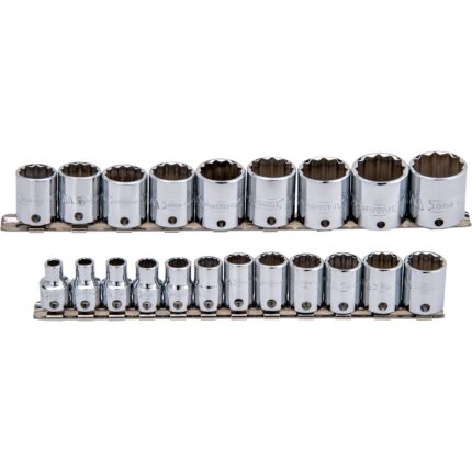 PROTO® Tether-Ready 3/8 in. Drive 12-Point Metric Socket Set (21 pc.)