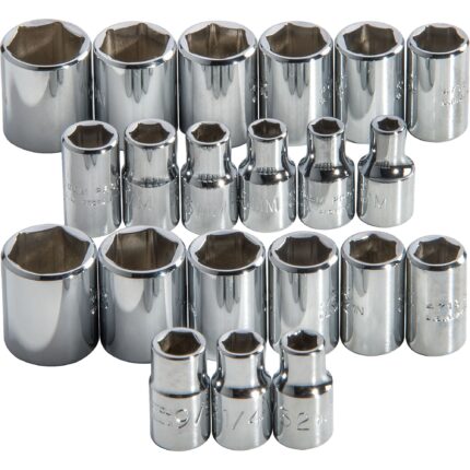 PROTO® 1/4 in. Drive Socket Set (22 pc.)