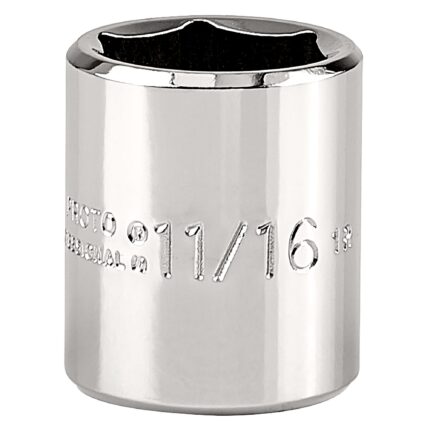 3/8 in. Drive 11/16 in. 6-Point Socket