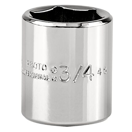 3/8 in. Drive 3/4 in. 6-Point Socket