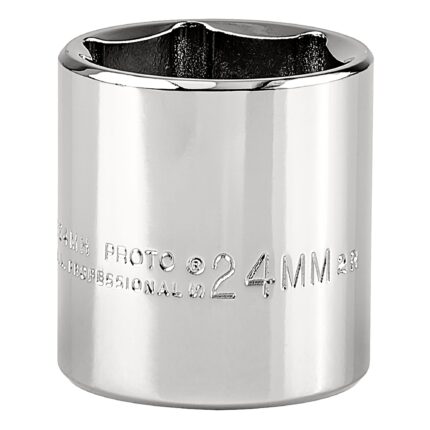 3/8 in. Drive 24mm 6-Point Socket