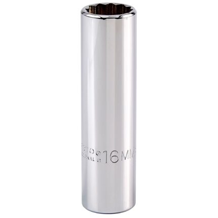 1/2 in. Drive 16mm 12-Point Deep Socket