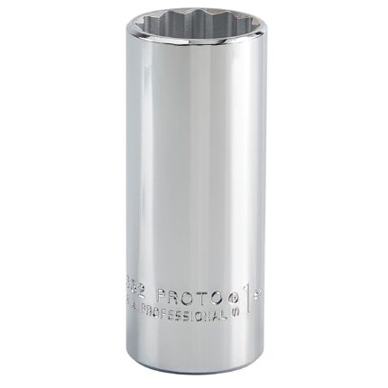 1/2 in. Drive 1 in. 12-Point Deep Socket
