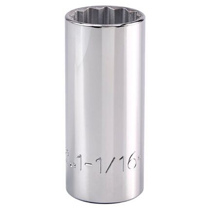 1/2 in. Drive 1-1/16 in. 12-Point Deep Socket