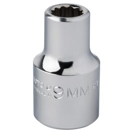 1/2 in. Drive 9mm 12-Point Socket