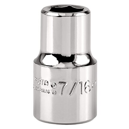 1/2 in. Drive 7/16 in. 6-Point Socket